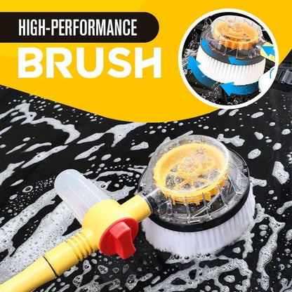 Auto-Rotating Foaming Car Wash Brush with 5 Spray Modes