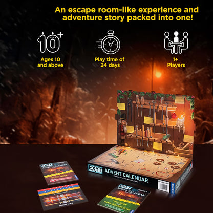 🎄 Escape the Workshop! Advent Calendar – 🗝️✨ 24 Days of Puzzle Adventure & Fun 🔥