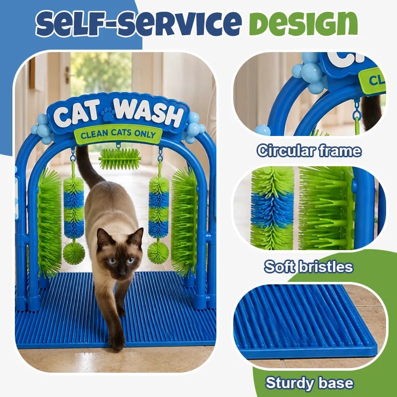Cat Wash Grooming Station🐱