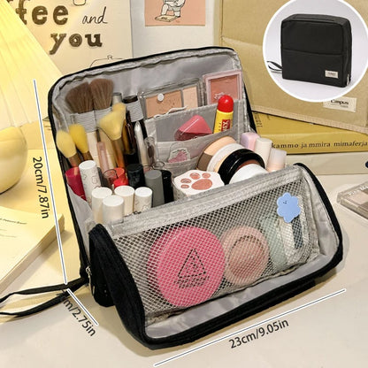 🎉Standing Makeup Bag – Portable, Large Capacity