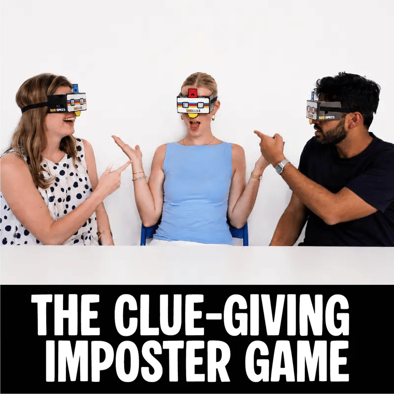 🔥LAST DAY 50% OFF - 🕵️Lucky Egg Sus Specs - The Clueless Clue-Giving Imposter Game