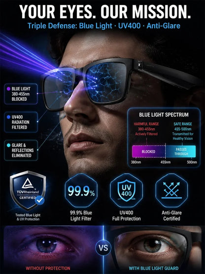 PulseAI Smart Audio Shades 🕶️🎧