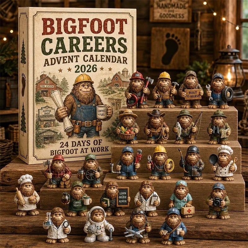 🏆LAST DAY 49% OFF -👣🎄 Bigfoot Advent Calendar 2026 – 24 Days of Wild Adventures 🎁🌲