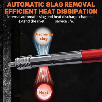 Portable Manual Nail Shooting Gun-Mini Steel Nail Gun with Ergonomic Handle