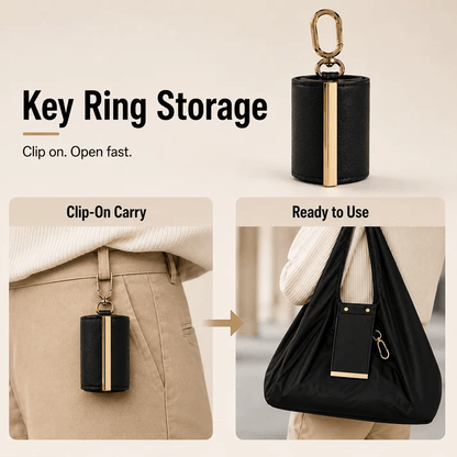 💖⏰Last Day Promotion 60% OFF🔥 - 👜Foldable Keychain Storage Tote Bag🛍