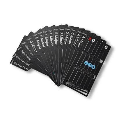 Guitar Chord Cards for Beginners（15 cards）