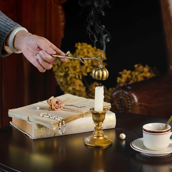 Pumpkin Candle Snuffer Extinguisher