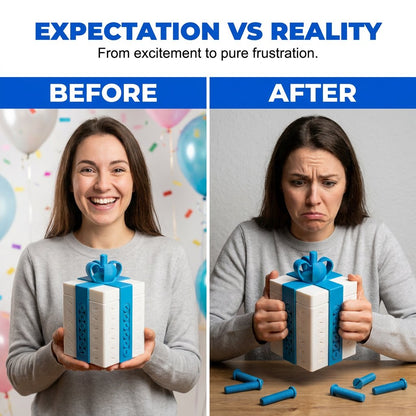 😂 3D Printed Annoying Screw Gift Box | Puzzle-Style Prank Box with Hidden Gift Compartment for Birthdays, Christmas & White Elephant Gifts 🎁