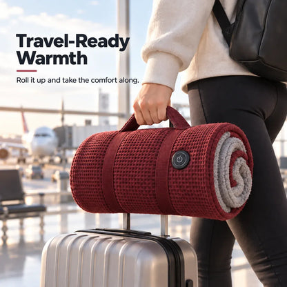 🧣Wearable Heated Blanket – Cozy Hands-Free Warmth☀️