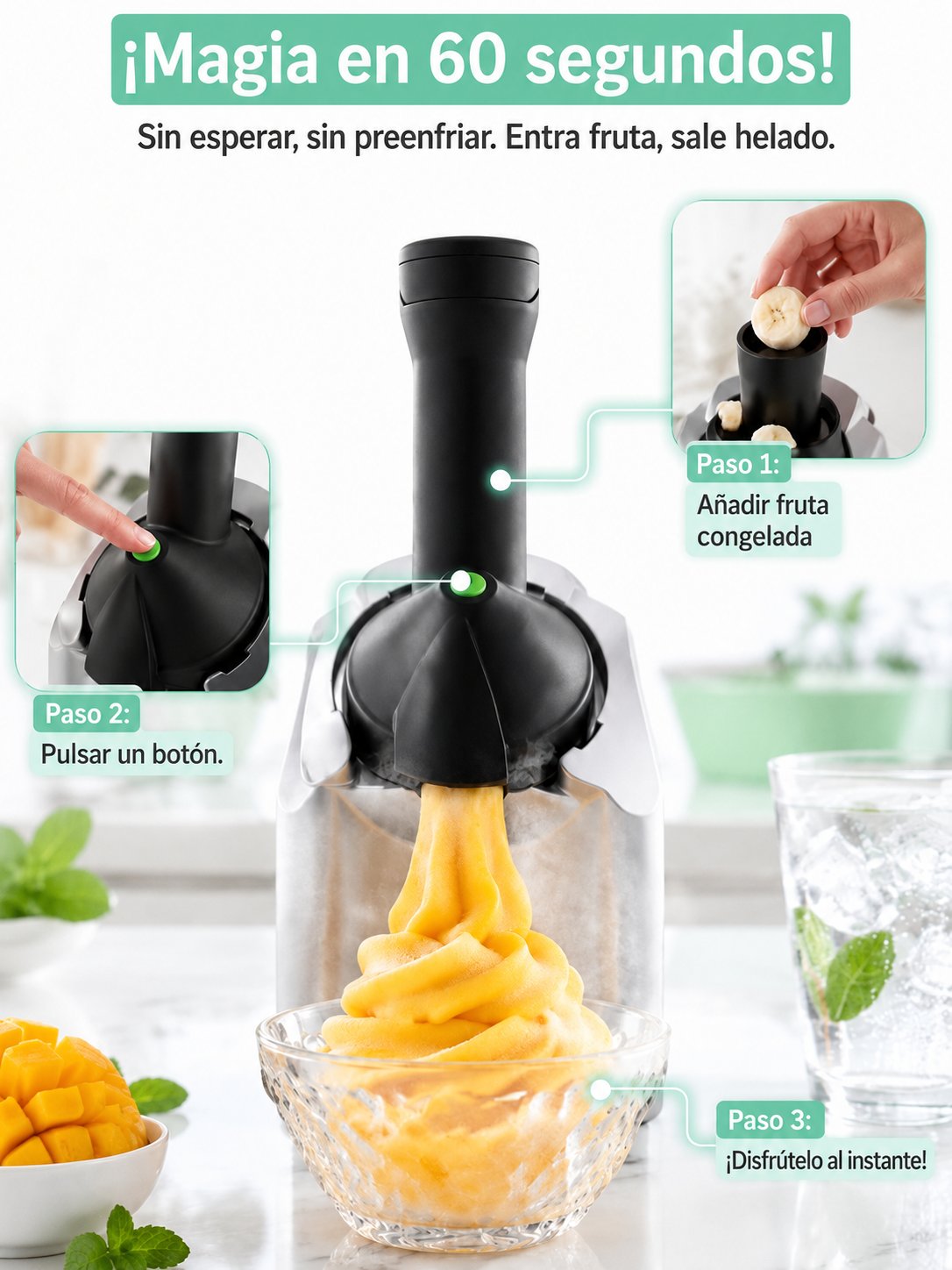 Fully Automatic Ice Cream Maker