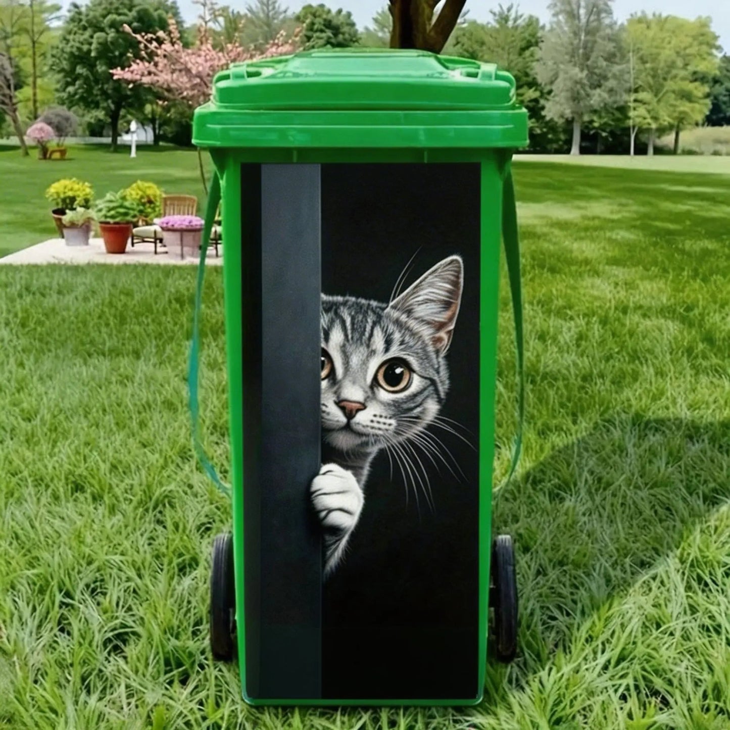 🔥Last Day 50% OFF -🗑Creative Trash Can Sticker with Colourful Cartoon✨