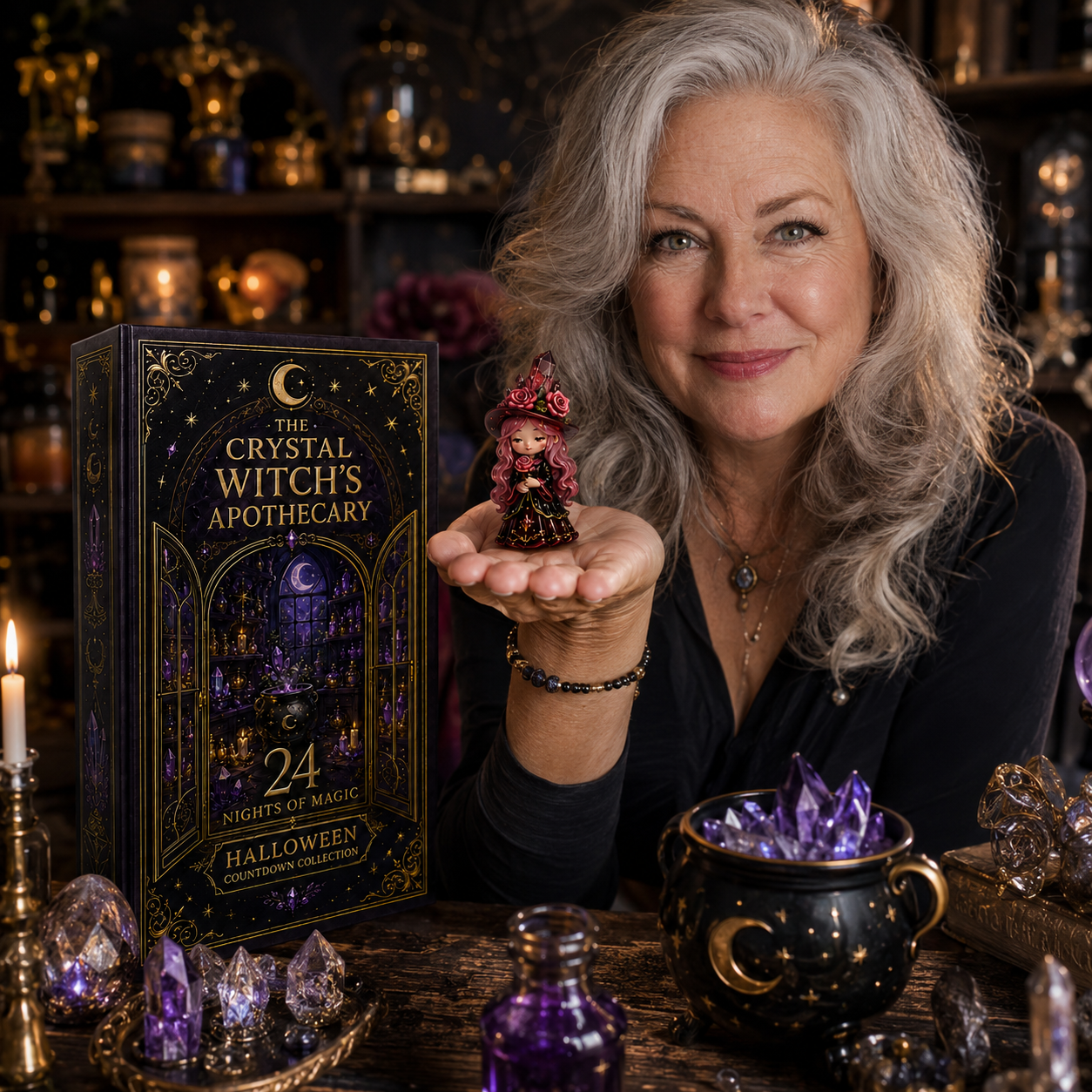 The Crystal Witch’s Apothecary Advent Calendar 2026 – 24 Nights of Magical Miniatures