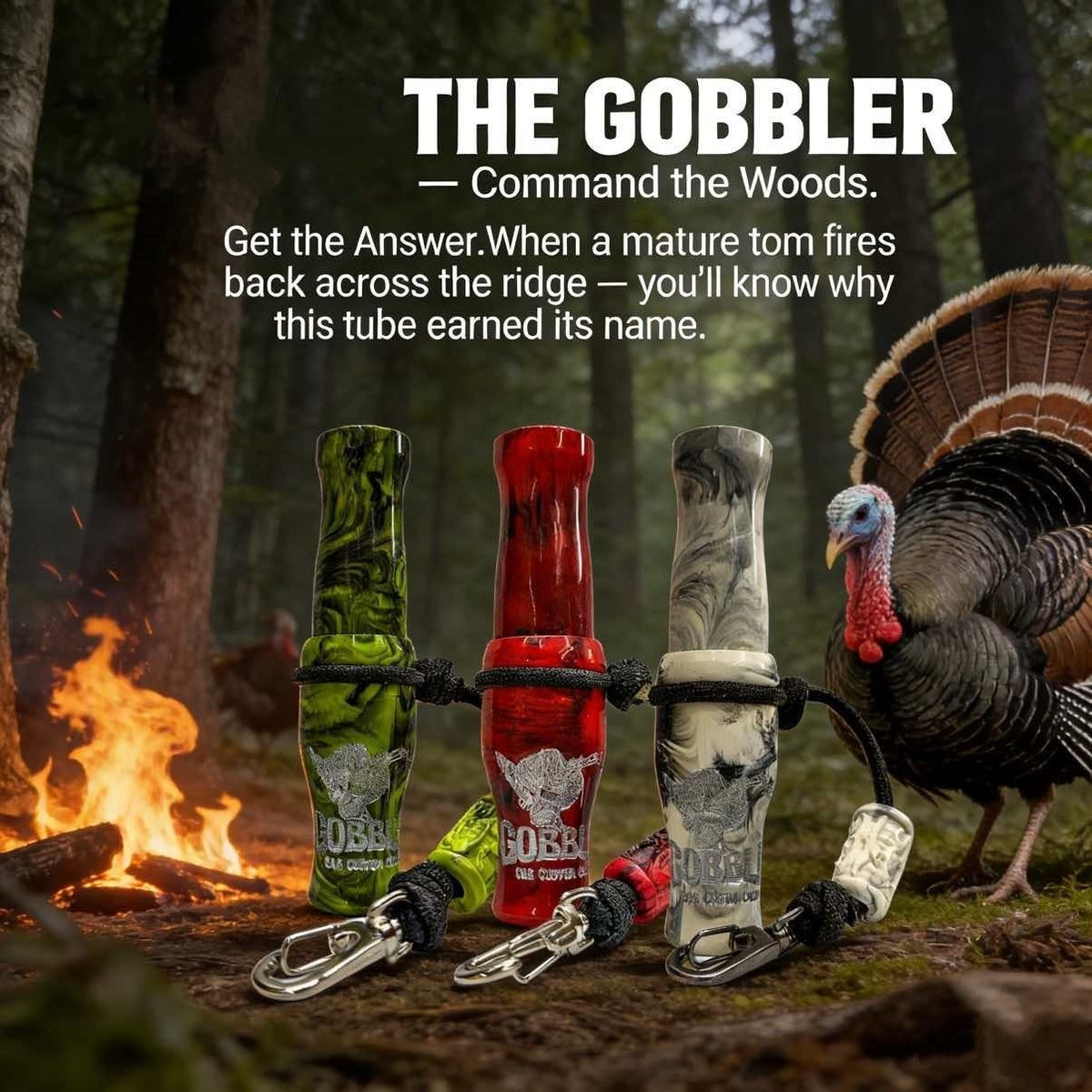 🦃C&S Custom Calls – The Gobbler Turkey Call