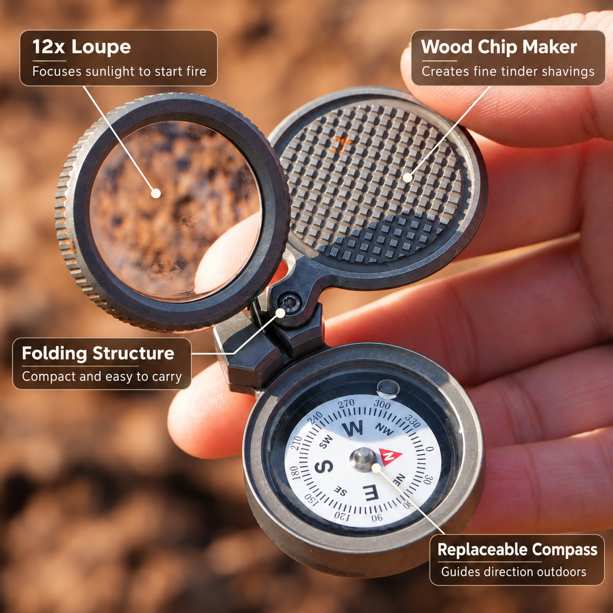 Loki-Nav: Titanium Compass System
