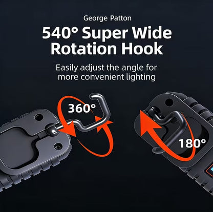 Portable USB-rechargeable work light