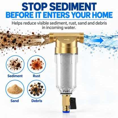 SimPure DC5P/S Whole House Water Pre-Filter