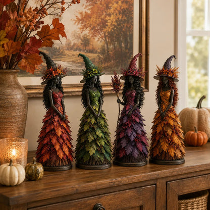 🧙Enchanted Autumn Witch Figurine