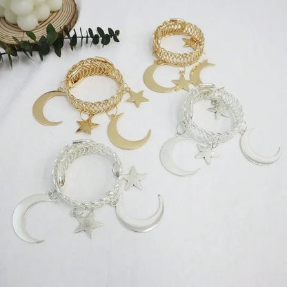 ✨40% OFF🌙Vintage Celestial Star & Moon Curtain Tiebacks (Set of 2)