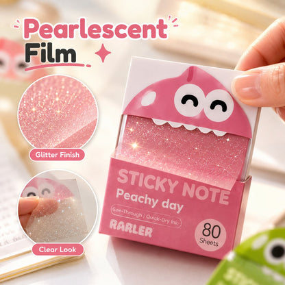 🔥Last Day 50% OFF - 👾Cute Monster Memo Notes | Pull-Out Sticky Note Pad with 80 Easy-Peel Sheets