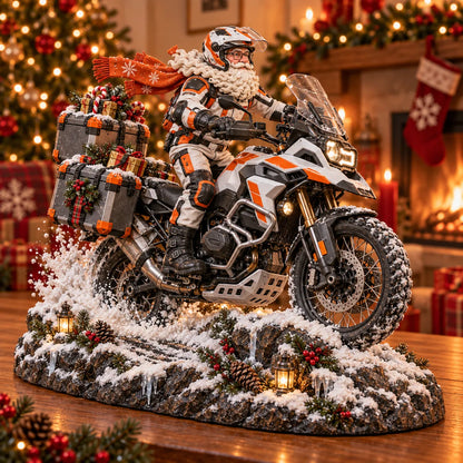 🏍️🎅 Santa’s Ride Home – Christmas Motorcycle Keepsake Collection💨