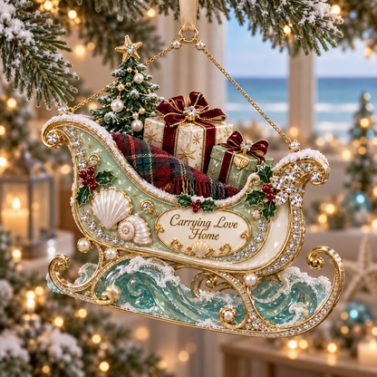 Coastal Christmas Magic Christmas tree ornaments