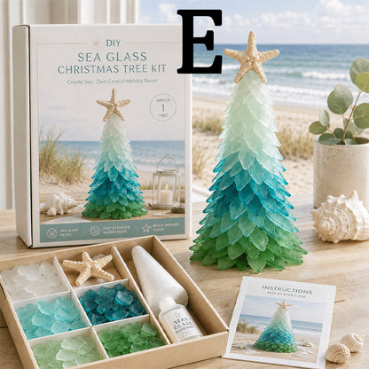 🔥49% Off Last Day - BUY 3 GET 1 FREE🎄DIY Sea Glass Christmas Tree Kit