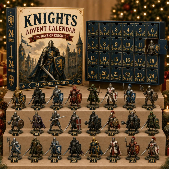 Knights Advent Calendar medieval warrior collection