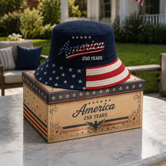 🔥LAST DAY 50% OFF 🔥- America 250 Years Patriotic Bucket Hat
