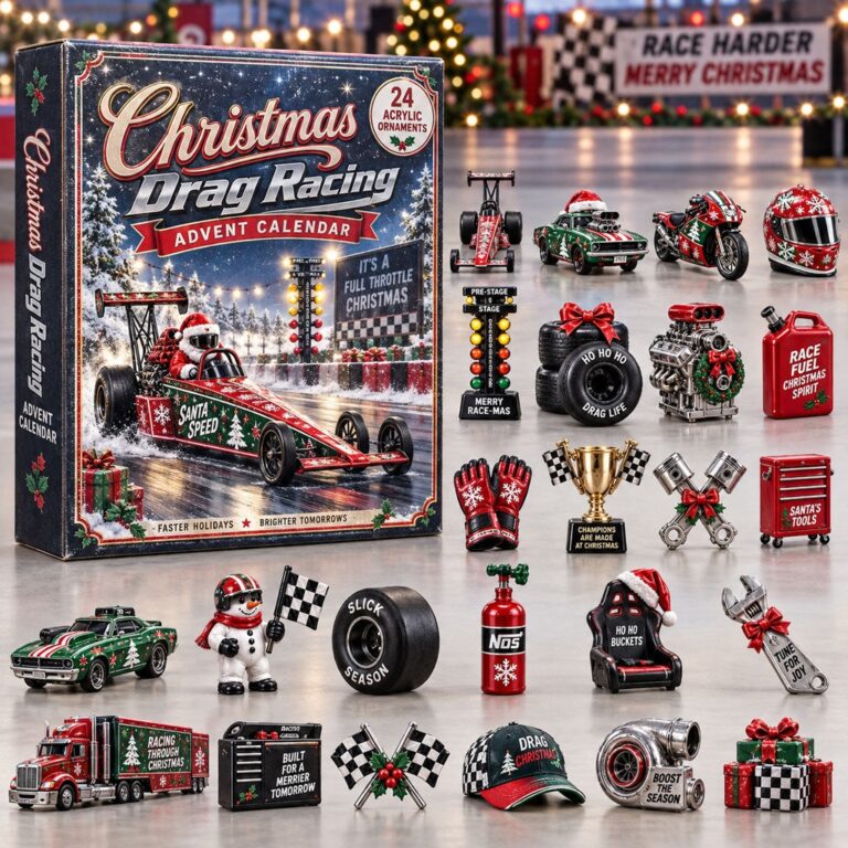 HOT Christmas Drag Racing Advent Calendar 2026