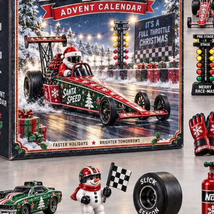 HOT Christmas Drag Racing Advent Calendar 2026
