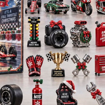 HOT Christmas Drag Racing Advent Calendar 2026