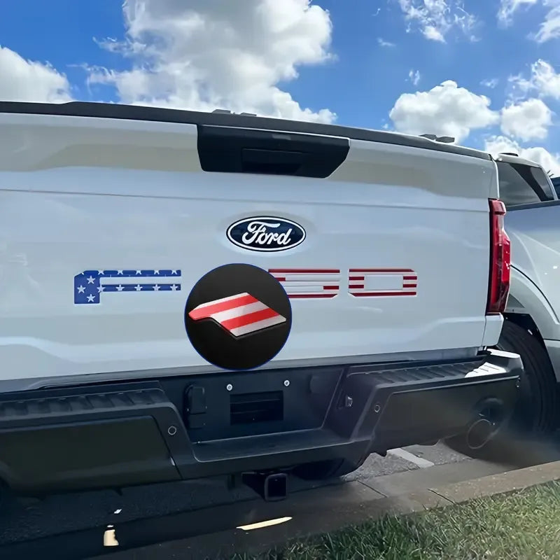 3D Raised Tailgate Letter Overlays – 11 Style Options