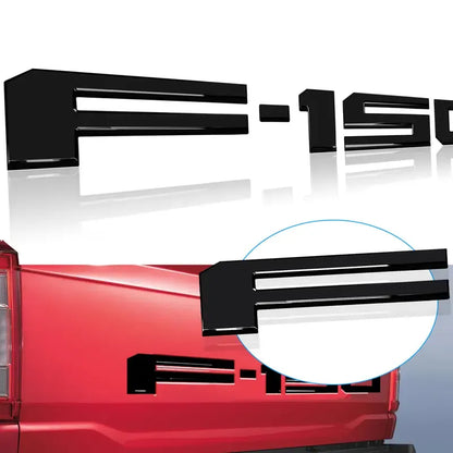 3D Raised Tailgate Letter Overlays – 11 Style Options