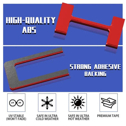 3D Raised Tailgate Letter Overlays – 11 Style Options