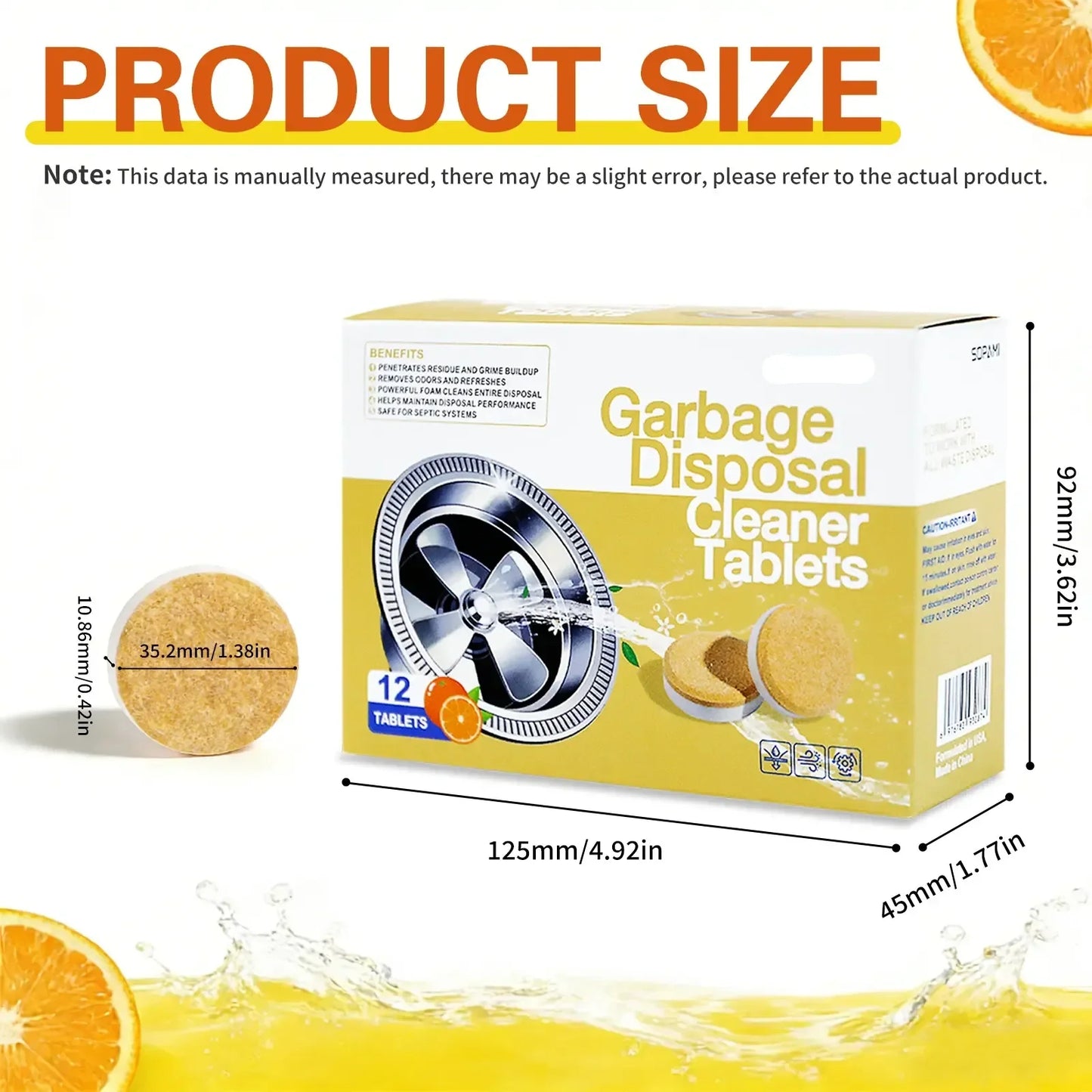 🔥Deep Clean Disposal Tablets