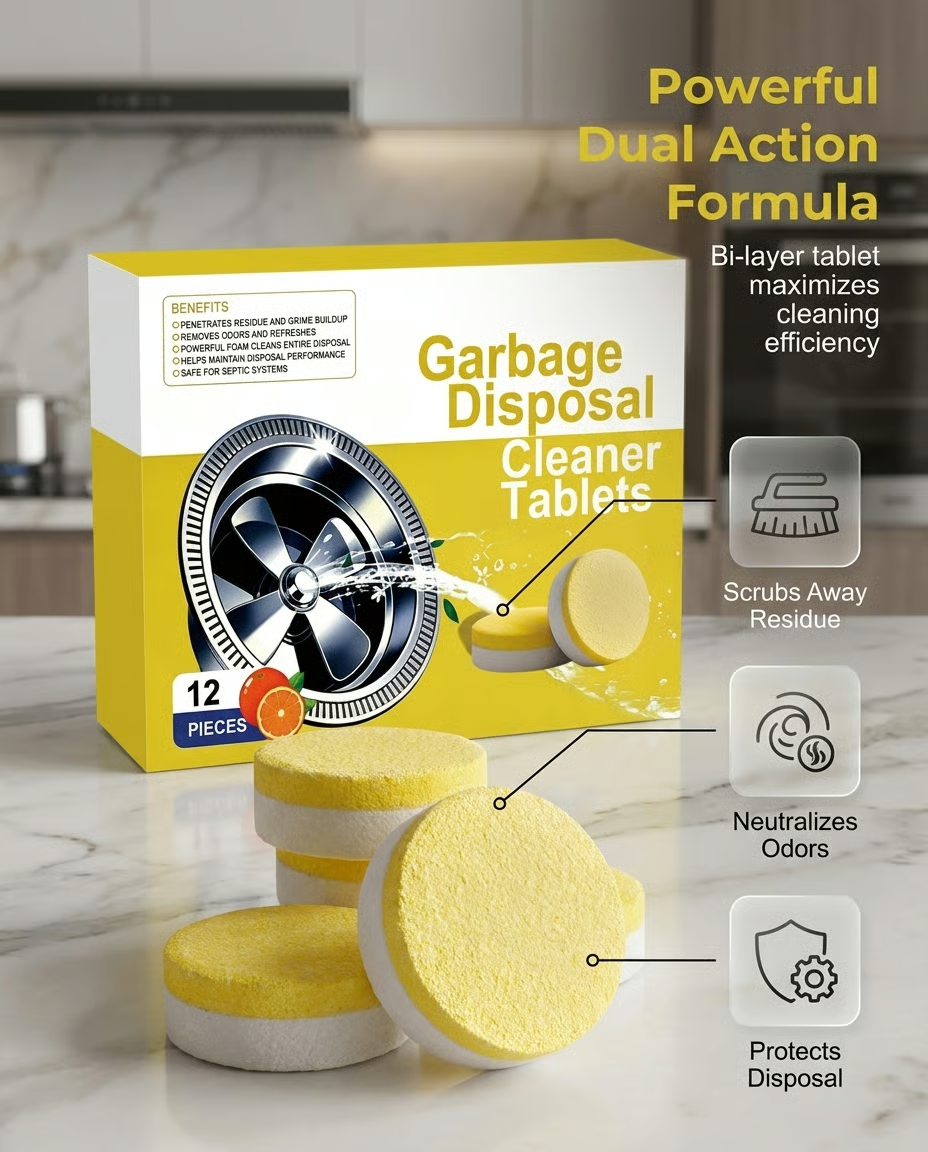 🔥Deep Clean Disposal Tablets
