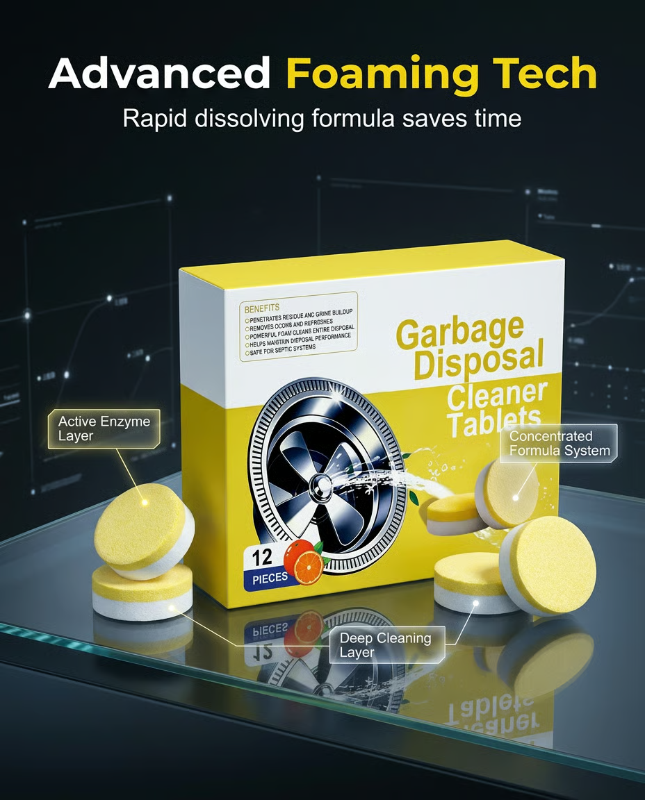 🔥Deep Clean Disposal Tablets