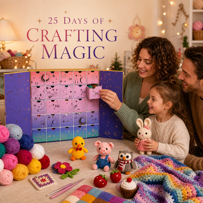🧶 2026 Crochet Advent Calendar – 25 Days of Yarn & Creative Surprises