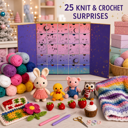 🧶 2026 Crochet Advent Calendar – 25 Days of Yarn & Creative Surprises