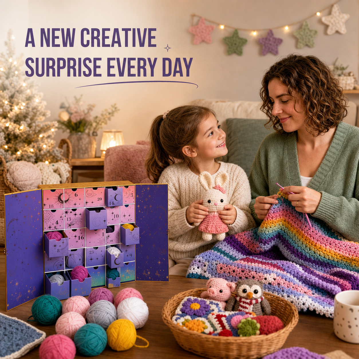 🧶 2026 Crochet Advent Calendar – 25 Days of Yarn & Creative Surprises