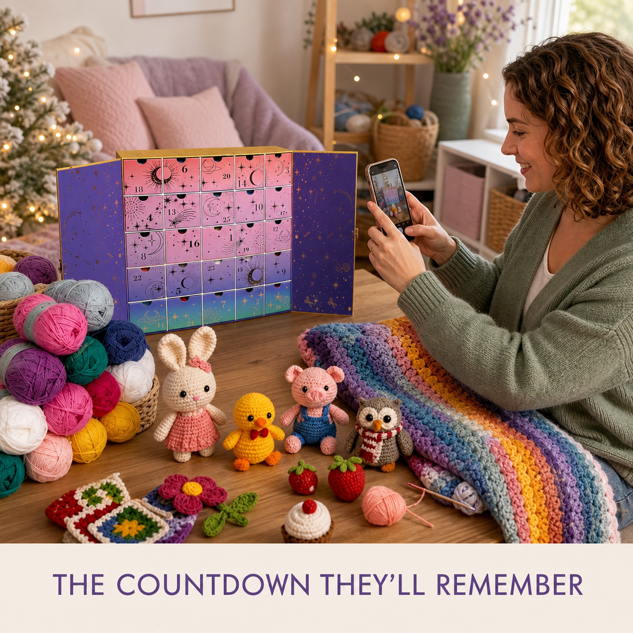 🧶 2026 Crochet Advent Calendar – 25 Days of Yarn & Creative Surprises