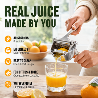 ⚡【Stainless Steel Juicer】— 49% OFF Flash Sale! Blend a “Vitamin Tornado” in 30 Seconds! 🍹🔥