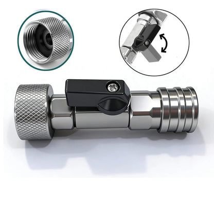 🚿⚡3/4" GHT to 1/4" Quick Connect Adapter