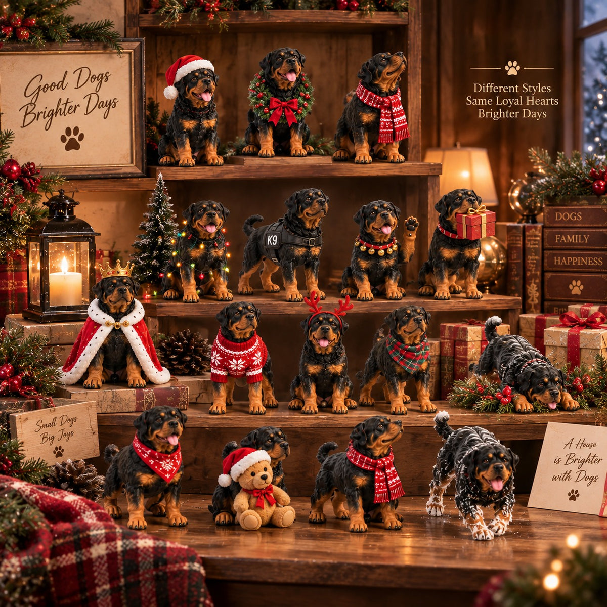 24 Days of Rottweilers - 24 Loyal Hearts, 24 Christmas Surprises