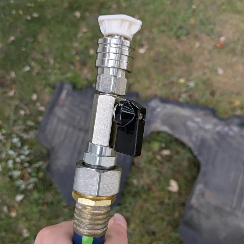 🚿⚡3/4" GHT to 1/4" Quick Connect Adapter