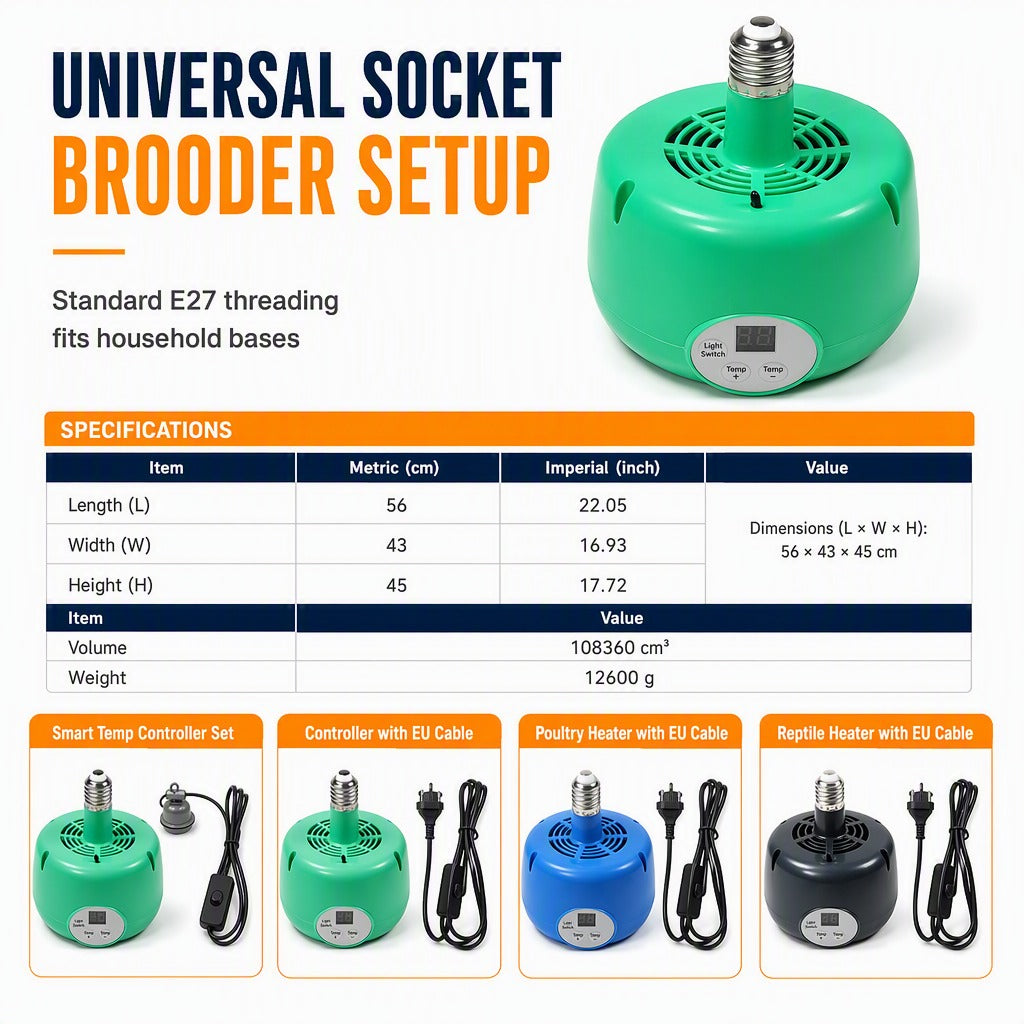 Intelligent Temperature Control Brooder Heater