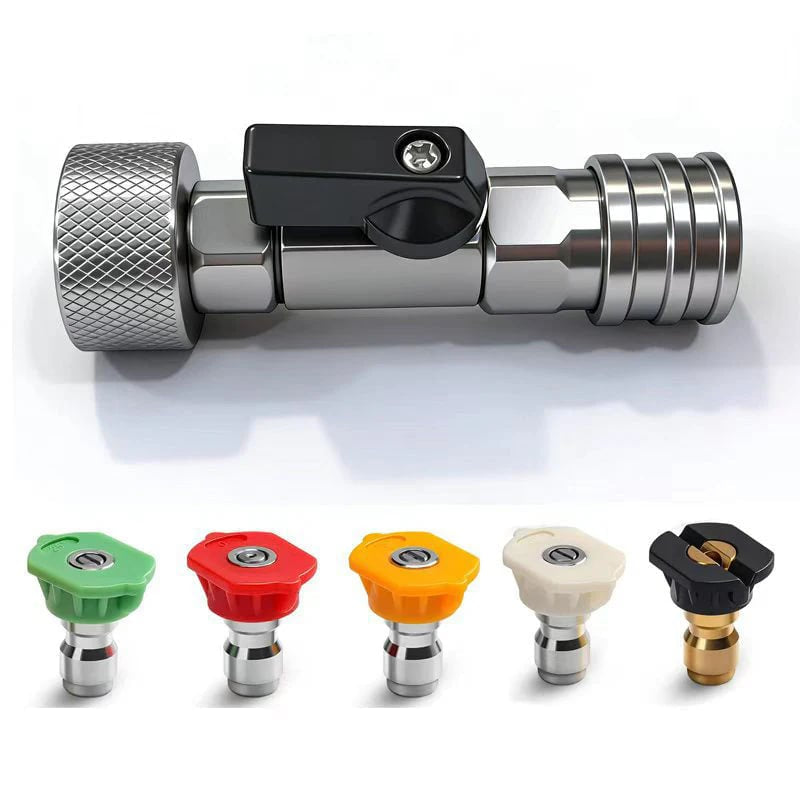 🚿⚡3/4" GHT to 1/4" Quick Connect Adapter