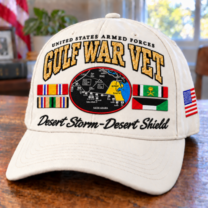 🏆Last Day Promo: 45% OFF! 🏜️Gulf War Veteran Tribute Cap