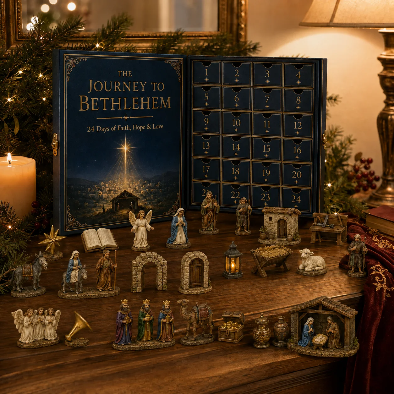 Christmas nativity scene