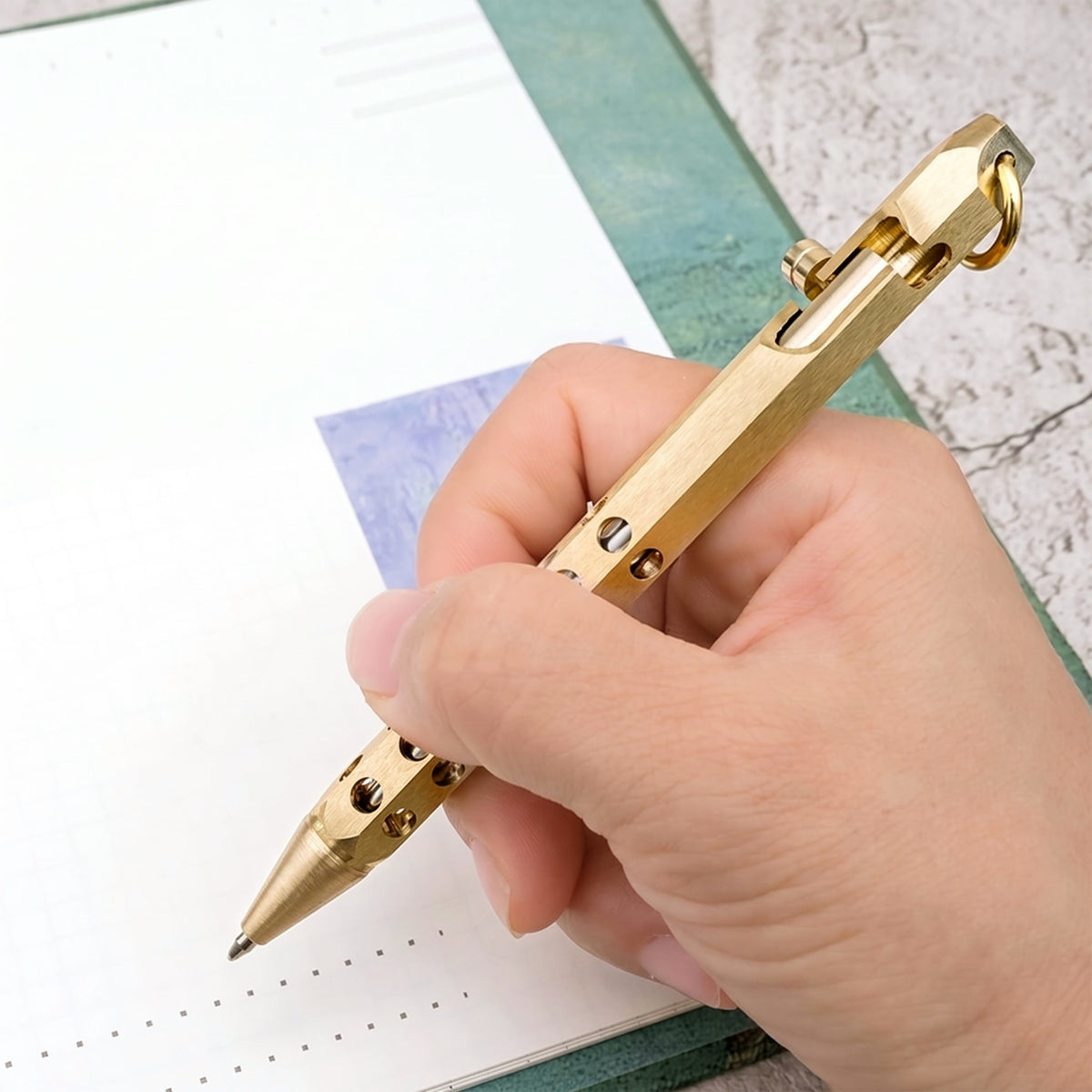 Origin‑Joy Bolt‑Action Tactical Ballpoint Pen